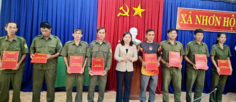 Nhơn Hội thành lập 12 tổ bảo vệ an ninh, trật tự ở cơ sở
