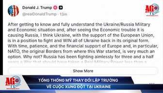 Tổng thống Mỹ thay đổi lập trường về cuộc xung đột tại Ukraine