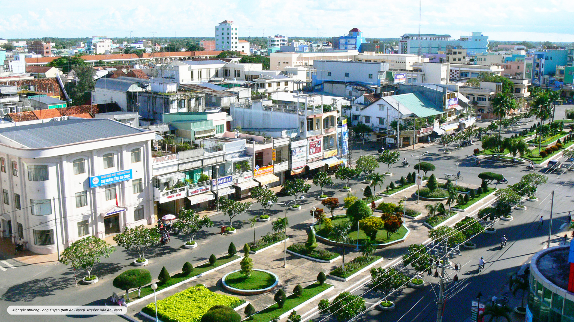 Một góc phường Long Xuyên (tỉnh An Giang). Nguồn: Báo An Giang