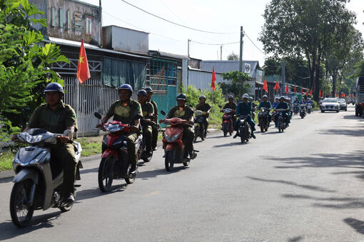 Xã Hòa Điền tổ chức lễ phát động hưởng ứng Ngày toàn dân phòng cháy, chữa cháy