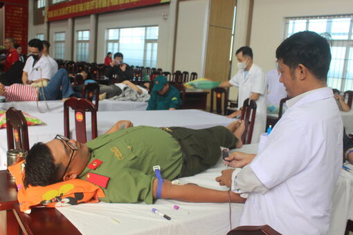 An Giang phát động hiến máu tình nguyện