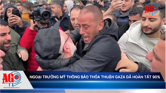 Ngoại trưởng Mỹ thông báo thỏa thuận Gaza đã hoàn tất 90%