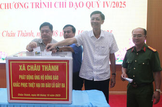 Châu Thành Hội nghị Ban Chấp hành Đảng bộ xã lần thứ nhất