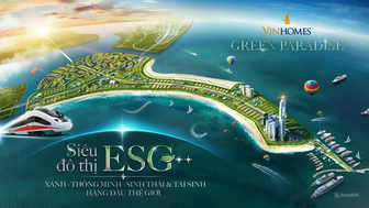 Nhà đầu tư kỳ vọng biên lợi nhuận ấn tượng từ Vinhomes Green Paradise trong 5 năm tới