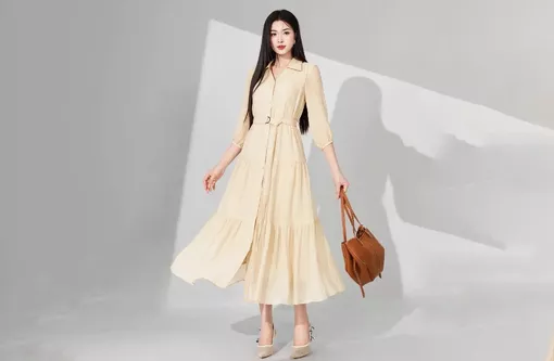 Mặc đẹp, sang dễ dàng với váy sơ mi