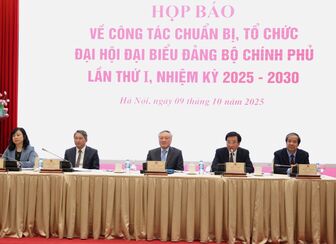 Từ ngày 12 - 13/10 sẽ diễn Đại hội Đại biểu Đảng bộ Chính phủ nhiệm kỳ mới
