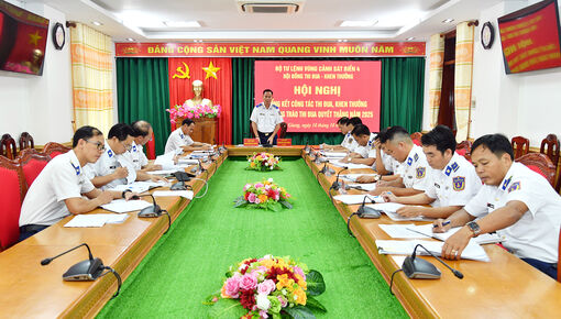 Bộ Tư lệnh Vùng Cảnh sát biển 4 hoàn thành xuất sắc phong trào thi đua quyết thắng năm 2025