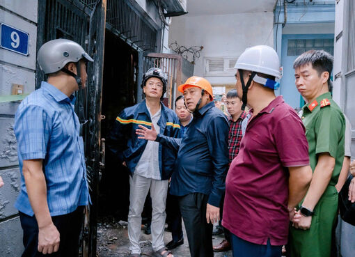 Chủ tịch UBND thành phố Hà Nội chỉ đạo khắc phục hậu quả vụ cháy khiến 5 người tử vong