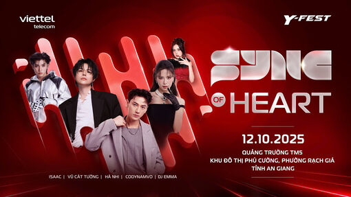Viettel Y-Fest 2025 lần đầu tiên đến với An Giang: Khán giả miền Tây sẵn sàng “hoà nhịp thấu cảm”
