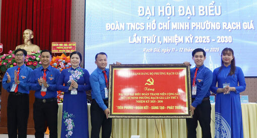 Đại hội đại biểu Đoàn Thanh niên Cộng sản Hồ Chí Minh phường Rạch Giá lần thứ I