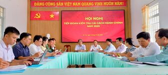 Kiểm tra công tác cải cách hành chính tại hai xã Tân Hội, Tân Hiệp