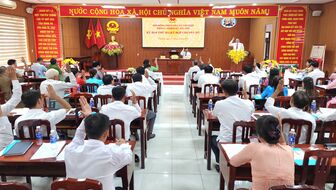 HĐND xã Tân Hiệp bầu bổ sung 2 trưởng ban