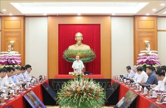 Tổng Bí thư Tô Lâm chủ trì Phiên họp về phát triển khoa học, công nghệ, đổi mới sáng tạo và chuyển đổi số