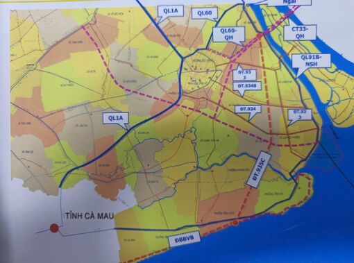Dự án 6.800 tỷ kết nối 3 tỉnh ven biển Đồng bằng sông Cửu Long