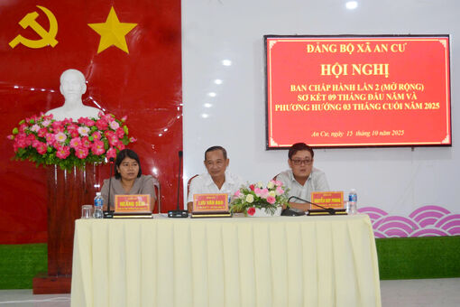 Hội nghị Ban Chấp hành Đảng bộ xã An Cư