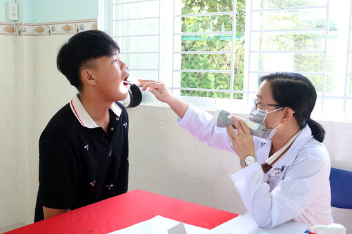 Xã Vĩnh Hanh tổ chức sơ tuyển sức khỏe nghĩa vụ quân sự năm 2026