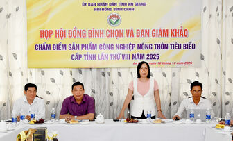 Bình chọn sản phẩm công nghiệp nông thôn tiêu biểu cấp tỉnh lần thứ VIII, năm 2025