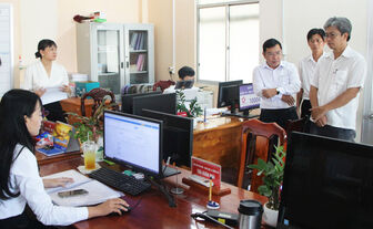 Kiểm tra công tác cải cách hành chính tại 3 xã Long Kiến, Chợ Mới và Hội An