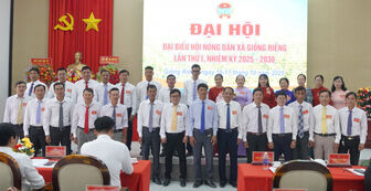 Các xã tổ chức Đại hội đại biểu Hội Nông dân nhiệm kỳ 2025 - 2030