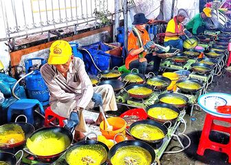 Đặc sắc ẩm thực chay ở Lễ hội Nguyễn Trung Trực - Hương vị từ tấm lòng nhân ái