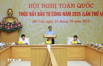 Thủ tướng Phạm Minh Chính chủ trì Hội nghị thúc đẩy giải ngân vốn đầu tư công