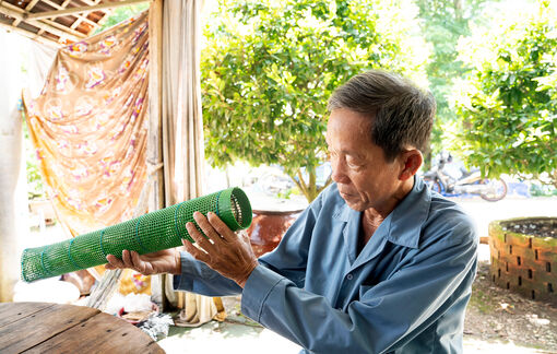 Làng nghề lọp lươn Cần Đăng