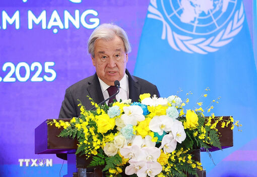 Tổng Thư ký LHQ: Việt Nam phát huy tiếng nói mạnh mẽ góp phần giải quyết thách thức toàn cầu Tổng Thư ký LHQ: Việt Nam phát huy tiếng nói mạnh mẽ góp phần giải quyết thách thức toàn cầu