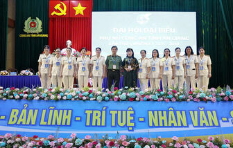 Đại hội đại biểu Phụ nữ Công an tỉnh An Giang lần thứ I Đại hội đại biểu Phụ nữ Công an tỉnh An Giang lần thứ I