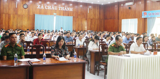 Xã Châu Thành triển khai, quán triệt nghị quyết nhiệm kỳ 2025 - 2030 Xã Châu Thành triển khai, quán triệt nghị quyết nhiệm kỳ 2025 - 2030