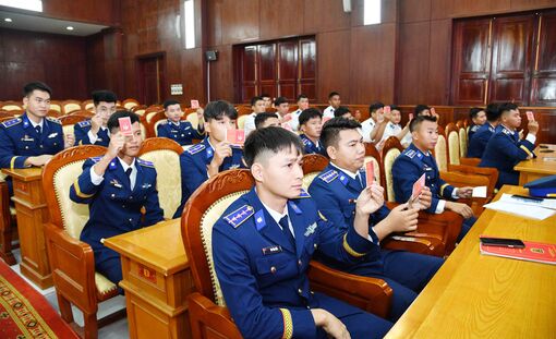 Tuổi trẻ Vùng Cảnh sát biển 4 bản lĩnh, trí tuệ, xung kích, kỷ cương, sáng tạo