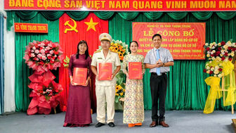 Thành lập 3 đảng bộ cơ sở mới trực thuộc Đảng ủy xã Vĩnh Thạnh Trung Thành lập 3 đảng bộ cơ sở mới trực thuộc Đảng ủy xã Vĩnh Thạnh Trung