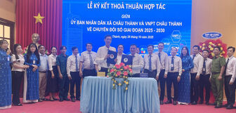 Xã Châu Thành hợp tác VNPT chuyển đổi số toàn diện Xã Châu Thành hợp tác VNPT chuyển đổi số toàn diện