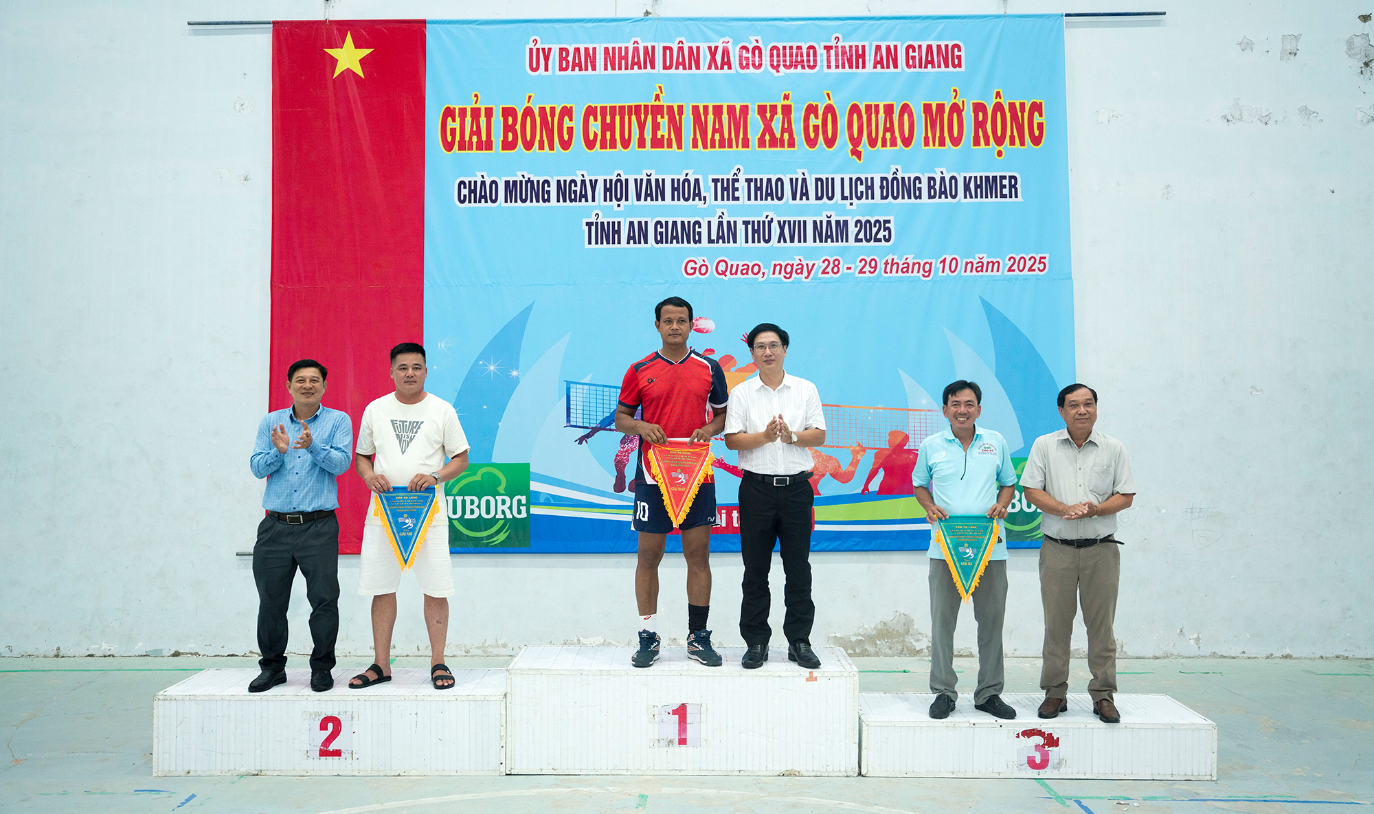 Xã Gò Quao đoạt chức vô địch giải bóng chuyền nam mở rộng Xã Gò Quao đoạt chức vô địch giải bóng chuyền nam mở rộng