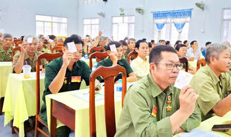 Bình Mỹ phấn đấu 100% hội viên cựu chiến binh không còn nhà tạm bợ, dột nát