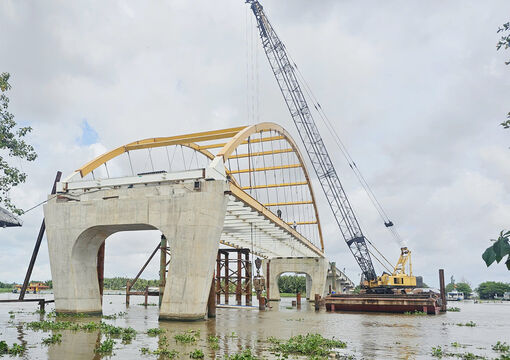 117 mũi thi công dự án đường Hồ Chí Minh đoạn Rạch Sỏi - Bến Nhứt, Gò Quao - Vĩnh Thuận