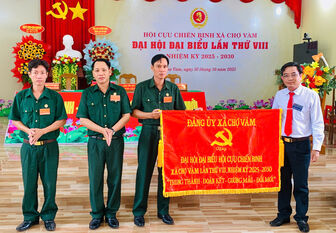 Hội Cựu chiến binh xã Chợ Vàm hoàn thành 100% chỉ tiêu nghị quyết