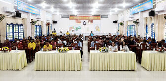 Sôi nỗi Ngày hội việc làm xã An Cư năm 2025 Sôi nỗi Ngày hội việc làm xã An Cư năm 2025