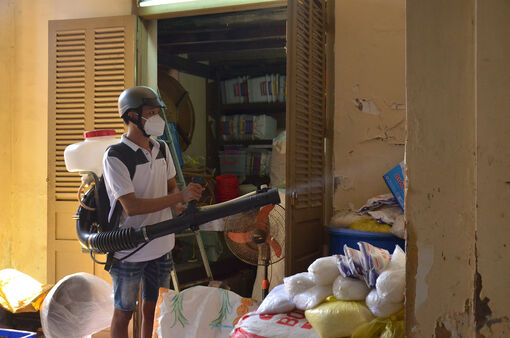 Mùa mưa, lo dịch sốt xuất huyết trở lại