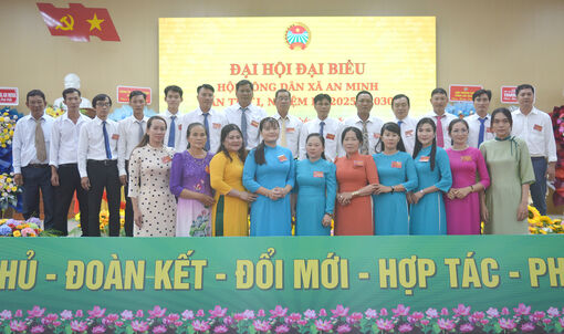 Xã An Minh có hơn 2.200 hộ nông dân sản xuất, kinh doanh giỏi