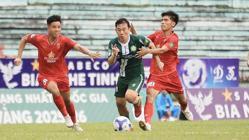 Bảng xếp hạng giải hạng nhất 2025-2026 vòng 6