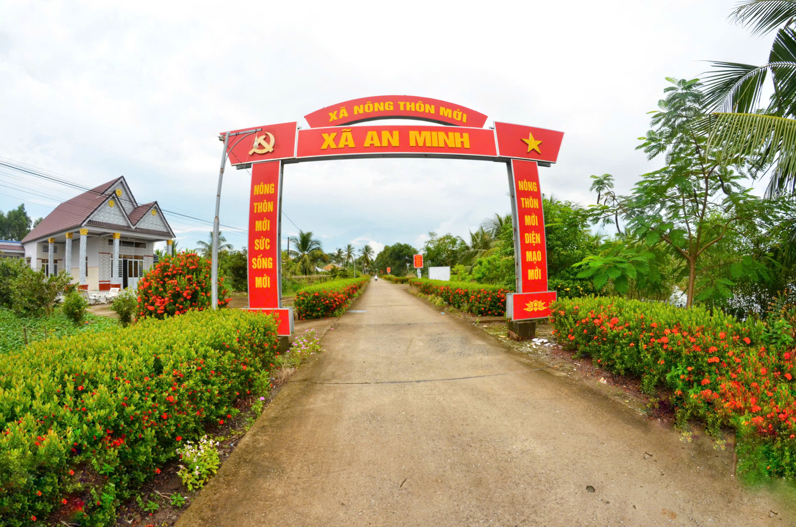 An Minh rực rỡ, xanh - sạch - đẹp từ phong trào xây dựng nông thôn mới