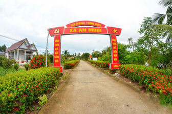 An Minh rực rỡ, xanh - sạch - đẹp từ phong trào xây dựng nông thôn mới