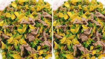 Cách làm bò xào bông điên điển thơm ngon