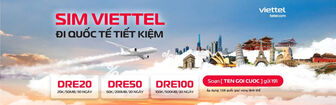 Viettel ra mắt hệ gói cước Roaming DRE tiết kiệm mới