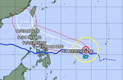Bão Kalmaegi đi qua, siêu bão Fung wong vào Biển Đông đầu tuần tới