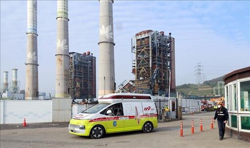Sập tháp nhà máy nhiệt điện ở Hàn Quốc: Phát hiện thi thể 2 công nhân