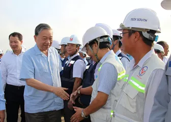 Tổng Bí thư Tô Lâm kiểm tra Dự án sân bay Long Thành