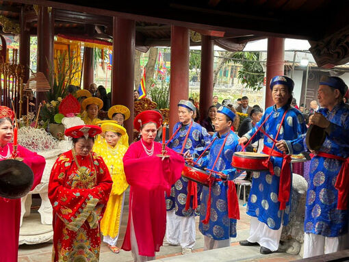 Độc đáo di tích quốc gia và lễ hội truyền thống đình Vòng