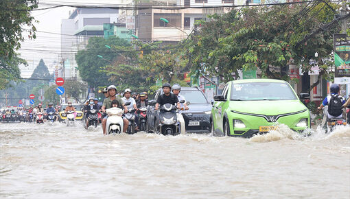 Triều cường bắt đầu chu kỳ dâng cao trở lại
