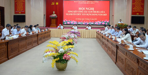 Cụm Thi đua số 4 tổng kết ngành tổ chức xây dựng Đảng năm 2025